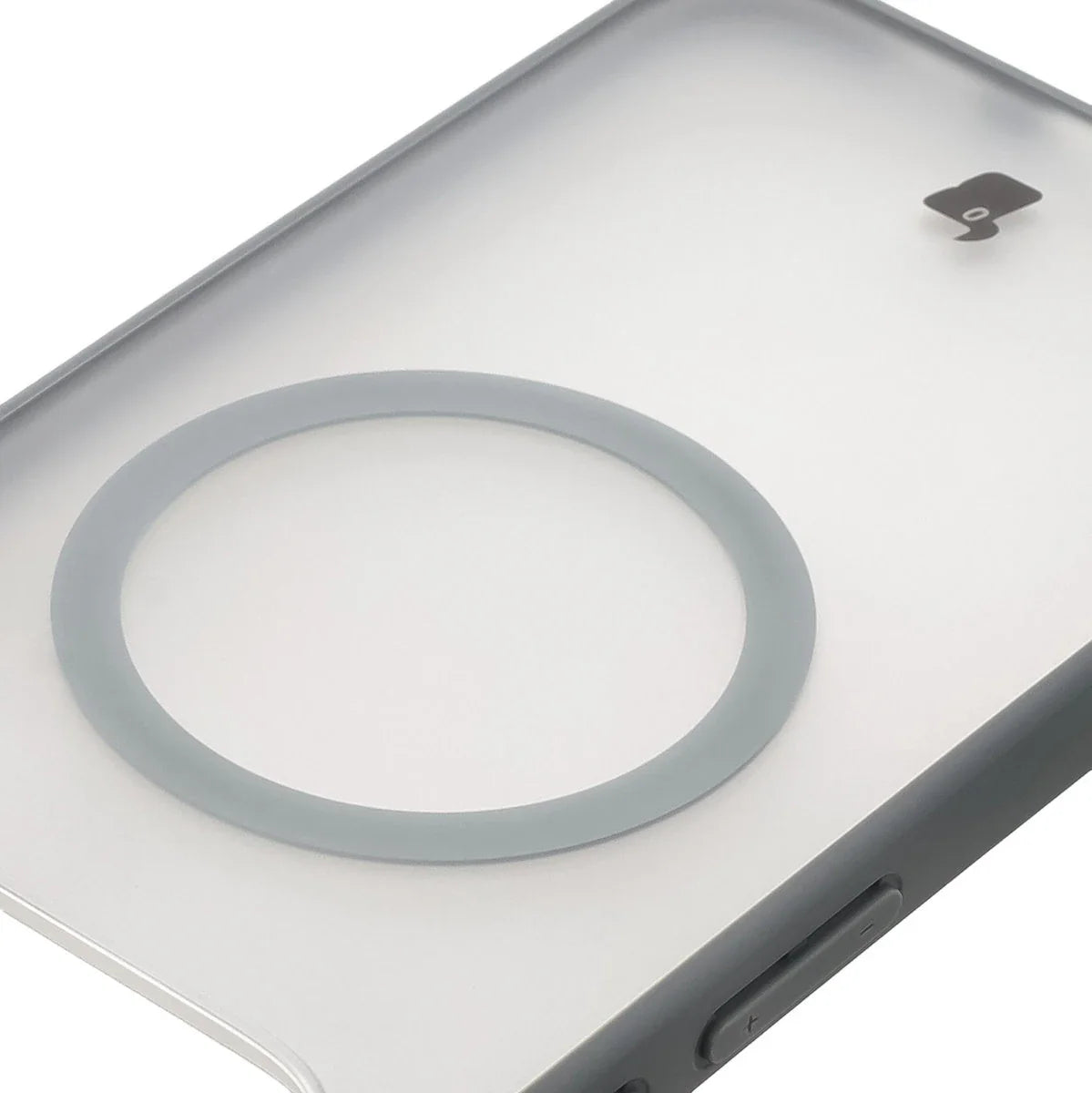 Schutzhülle mit Magnetring + gehärtetem Glas Bizon MatteO Pack für Google Pixel 10 Pro XL, Getönt-Grau