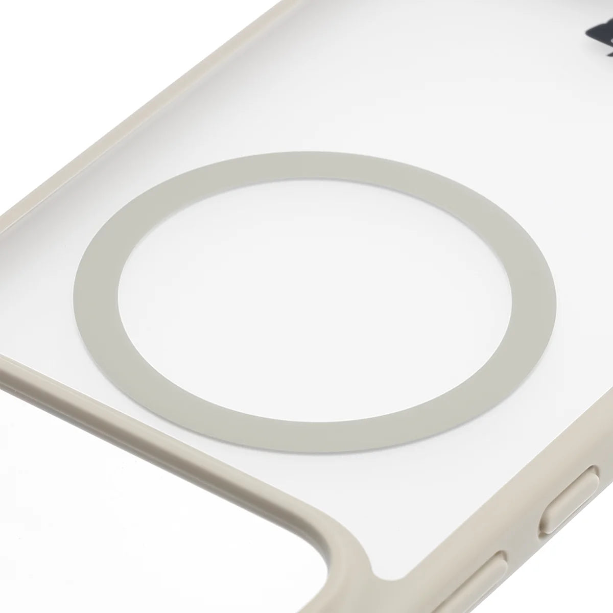 Schutzhülle mit Magnetring + gehärtetem Glas für Honor 600 5G / 600 Pro 5G, Bizon MatteO Pack, Getönt-Beige