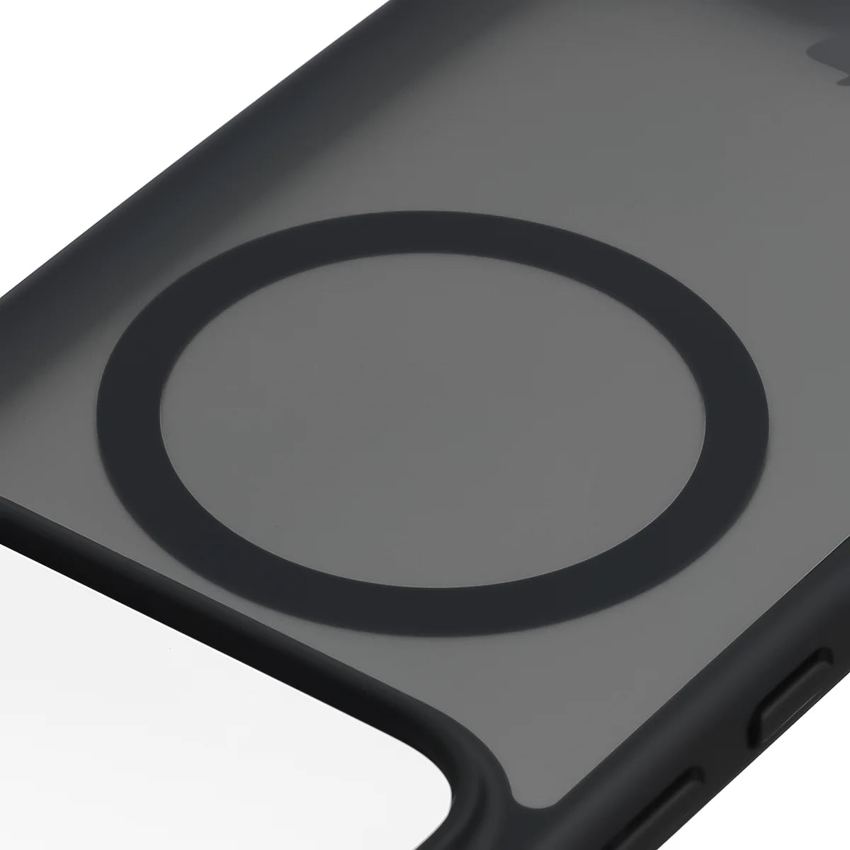 Schutzhülle mit Magnetring + gehärtetem Glas für Honor 600 5G / 600 Pro 5G, Bizon MatteO Pack, Getönt-Schwarz