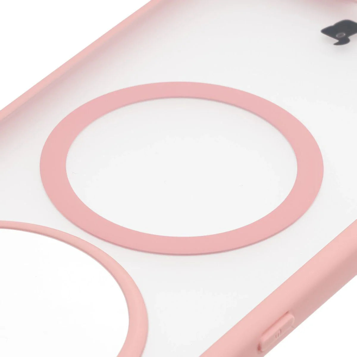 Schutzhülle mit Magnetring + gehärtetem Glas für Honor Magic8 Lite, Bizon MatteO Pack, Getönt-Hellrosa