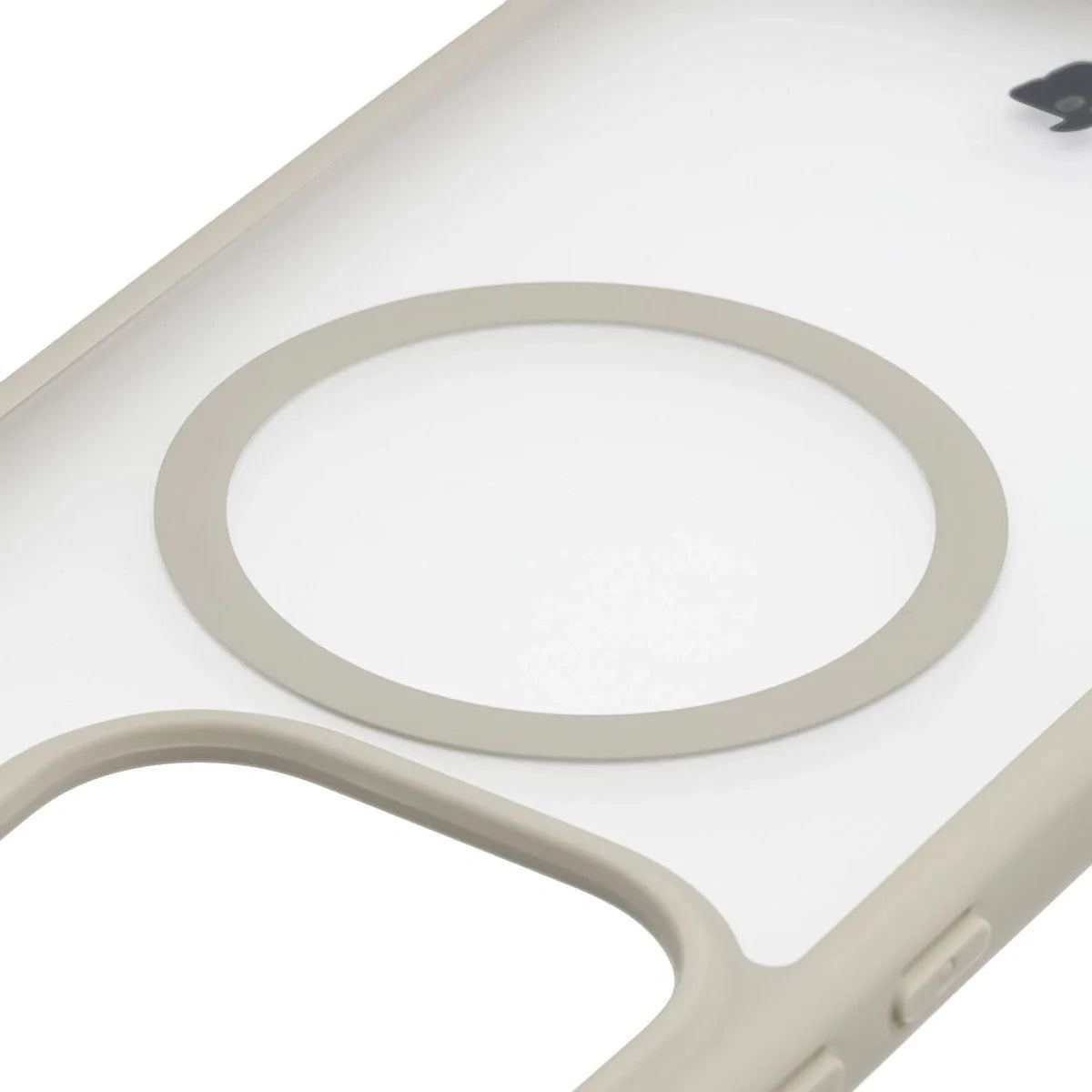 Schutzhülle mit Magnetring + gehärtetem Glas für OnePlus 15, Bizon MatteO Pack, Getönt-Beige