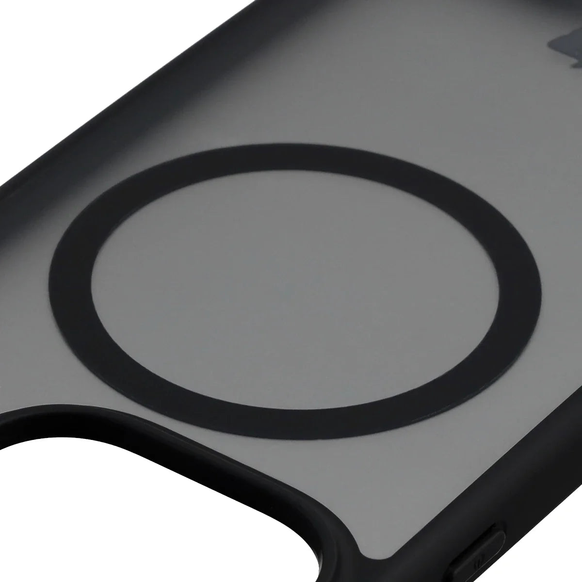 Schutzhülle mit Magnetring + gehärtetem Glas Bizon MatteO Pack für Oppo Find X9, Getönt-Schwarz