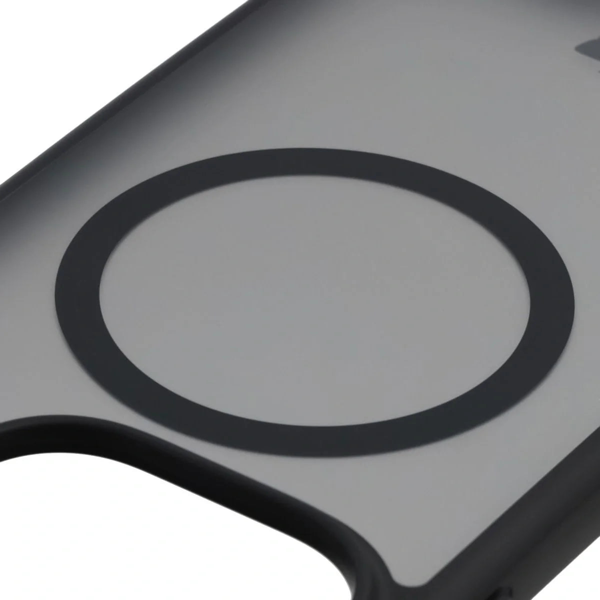Schutzhülle mit Magnetring + gehärtetem Glas für Oppo Find X9 Pro, Bizon MatteO Pack, Getönt-Schwarz