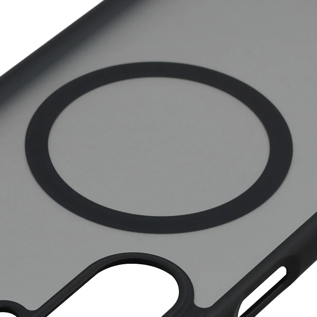 Schutzhülle mit Magnetring + gehärtetem Glas für Galaxy A17 5G, Bizon MatteO Pack, Getönt-Schwarz