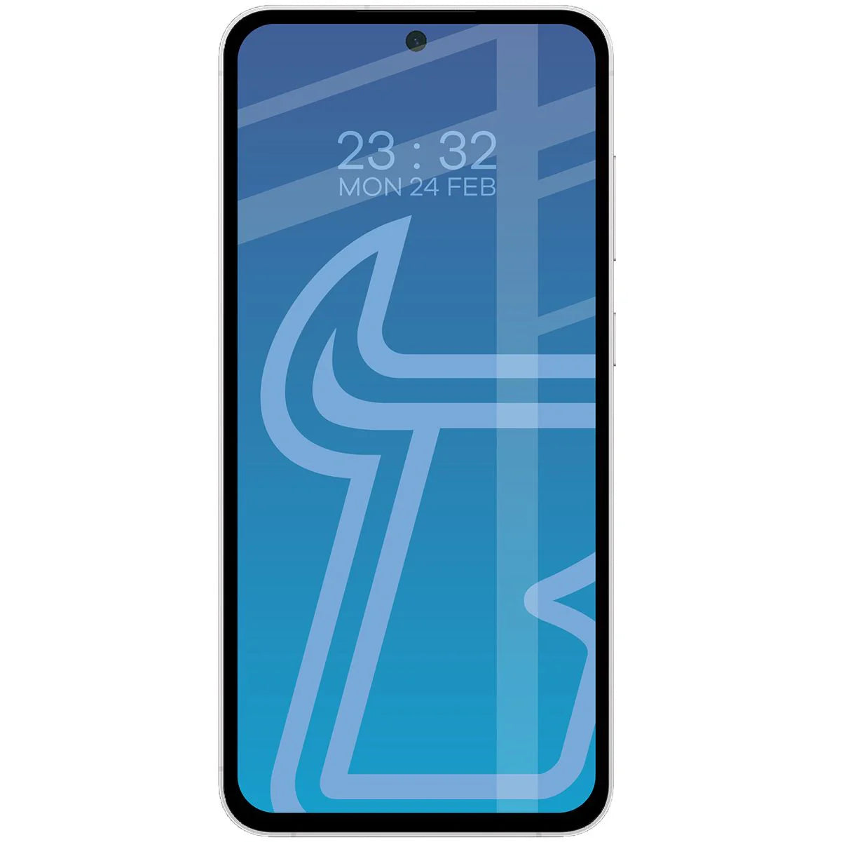 Schutzhülle mit Magnetring + gehärtetem Glas für Galaxy S25 FE, Bizon MatteO Pack, Getönt-Schwarz