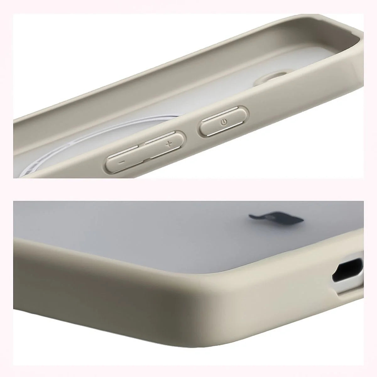 Schutzhülle mit Magnetring + gehärtetem Glas für Galaxy S26 Ultra, Bizon MatteO Pack, Getönt-Schwarz