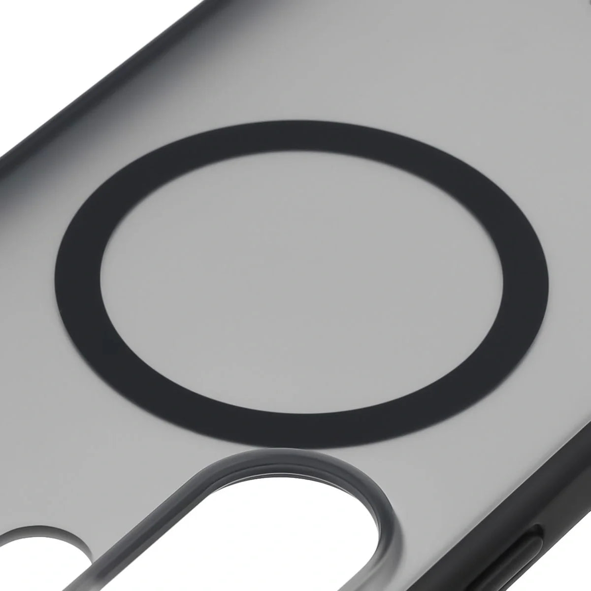 Schutzhülle mit Magnetring + gehärtetem Glas für Galaxy S26 Ultra, Bizon MatteO Pack, Getönt-Beige