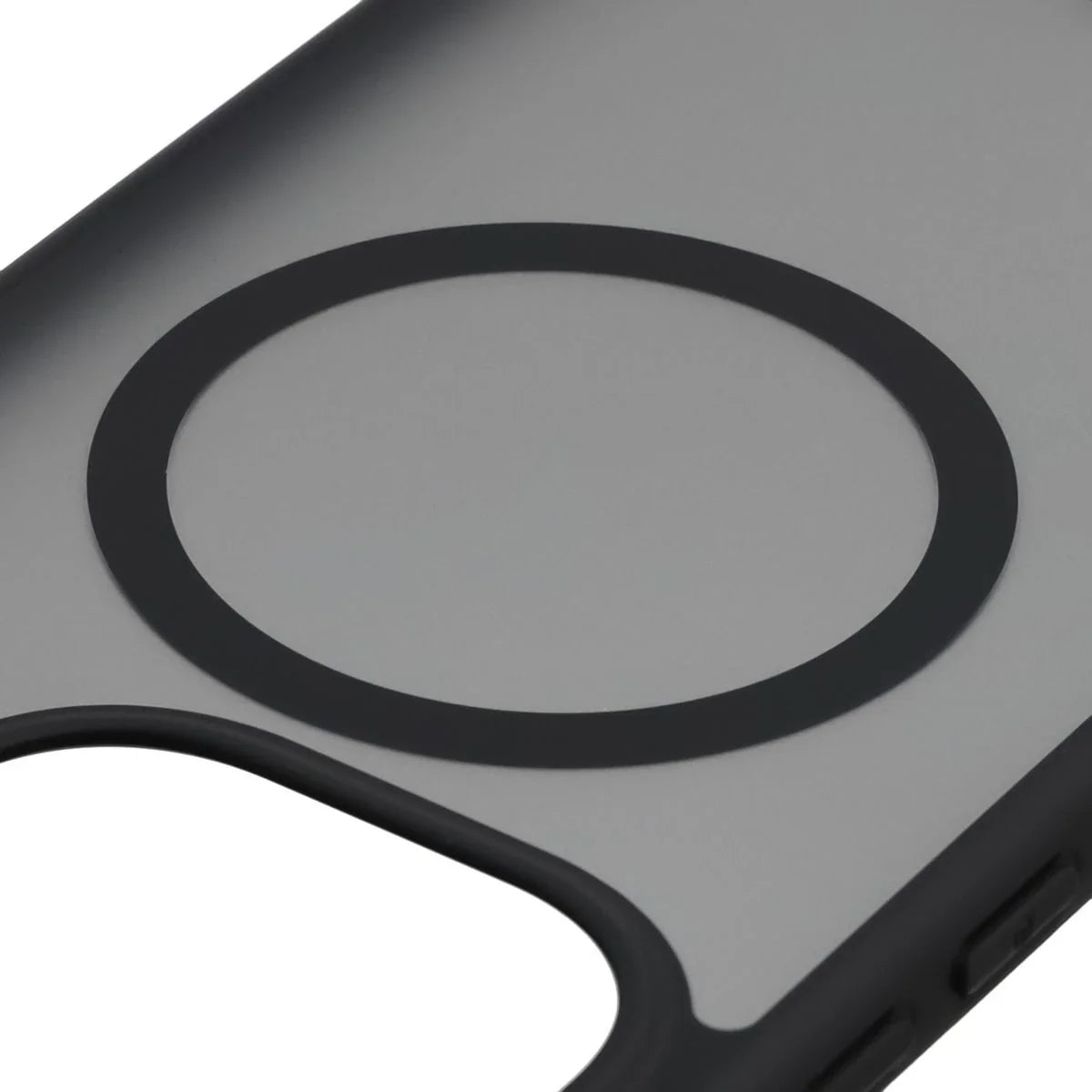 Schutzhülle mit Magnetring + gehärtetem Glas für Xiaomi 15T, Bizon MatteO Pack, Getönt-Schwarz