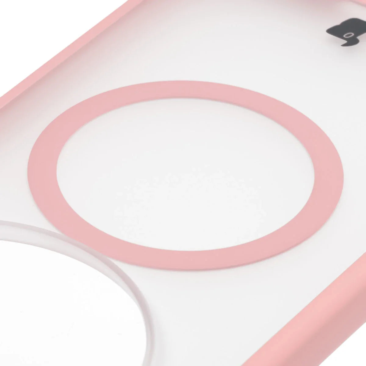 Schutzhülle mit Magnetring + gehärtetem Glas für Xiaomi 17 Ultra, Bizon MatteO Pack, Getönt-Hellrosa