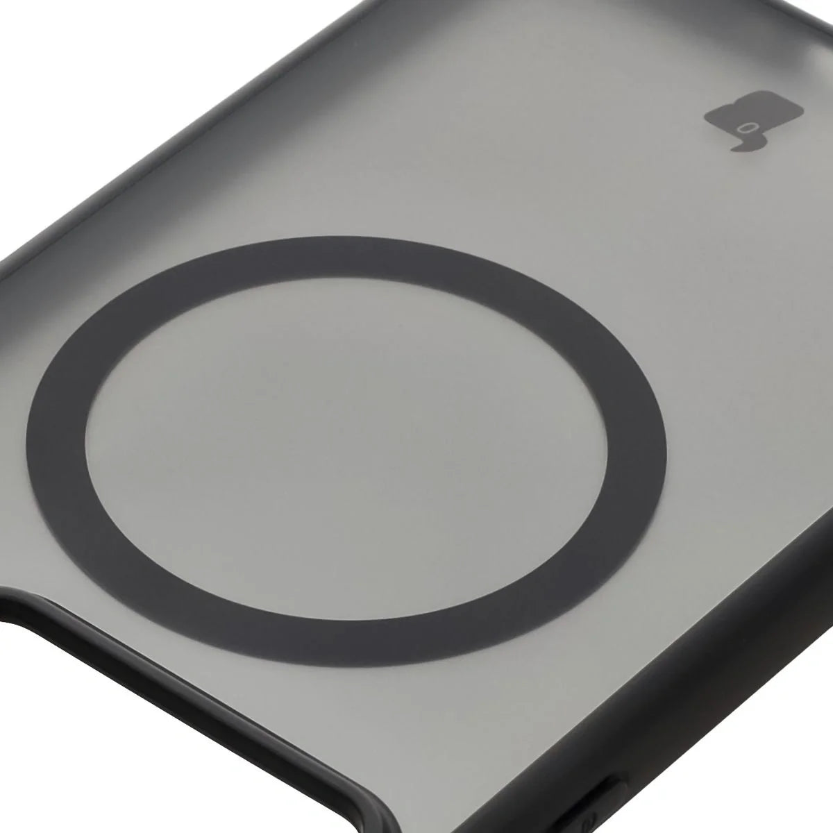 Handyhülle mit Magnetring für Realme GT 7 / 7T, Bizon Case MatteO, Getönt-Schwarz