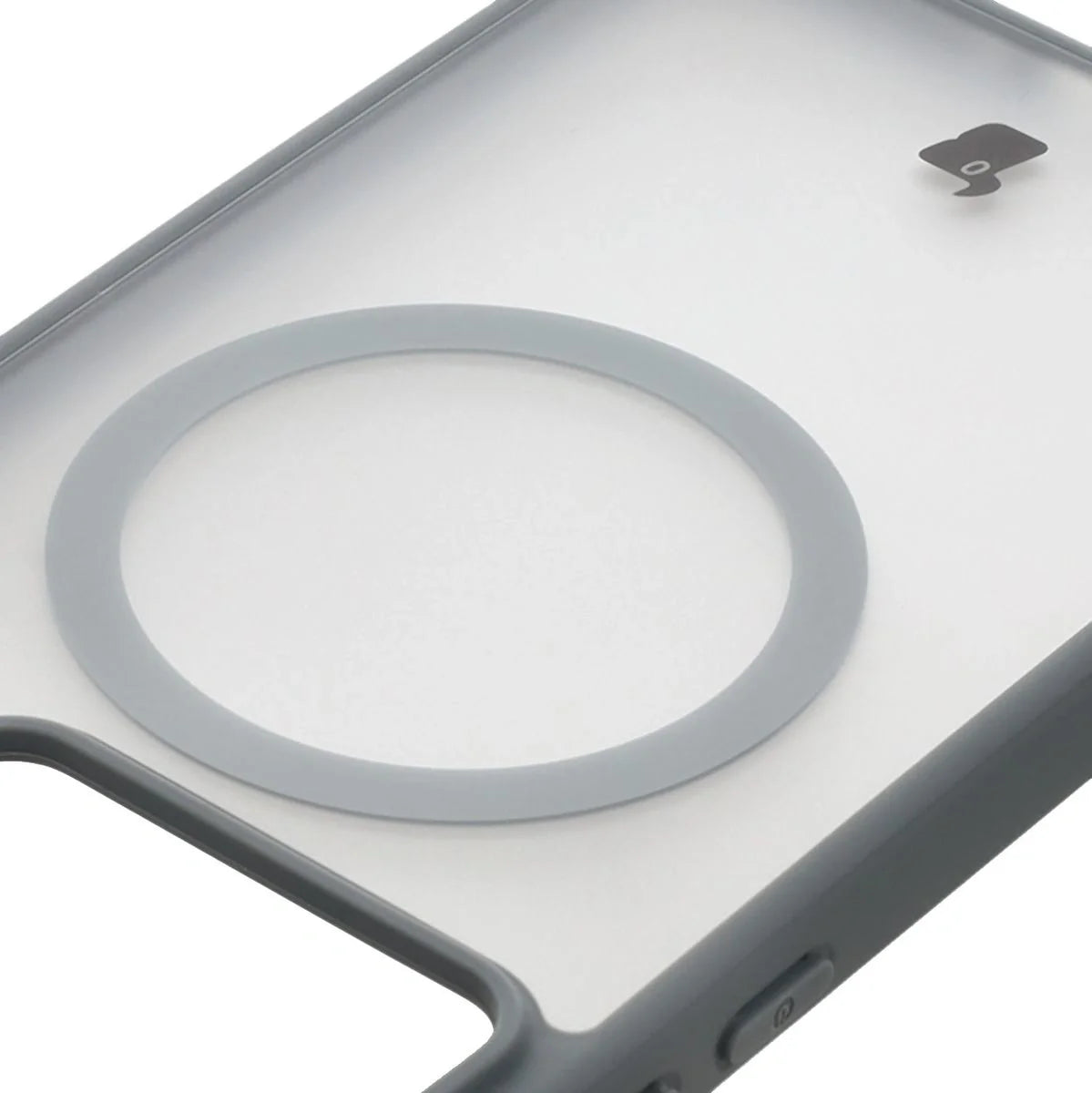 Handyhülle mit Magnetring für Realme GT 7 / 7T, Bizon Case MatteO, Getönt-Grau