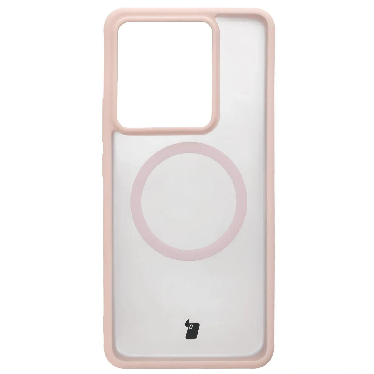 Handyhülle mit Magnetring für Realme GT 7 / 7T, Bizon Case MatteO, Getönt-Rosa