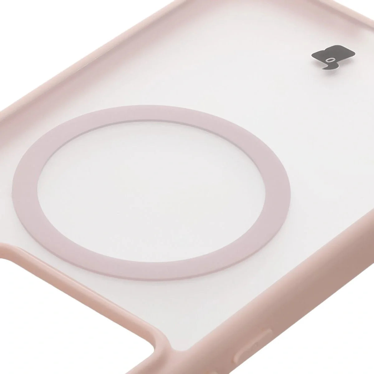 Handyhülle mit Magnetring für Realme GT 7 / 7T, Bizon Case MatteO, Getönt-Rosa