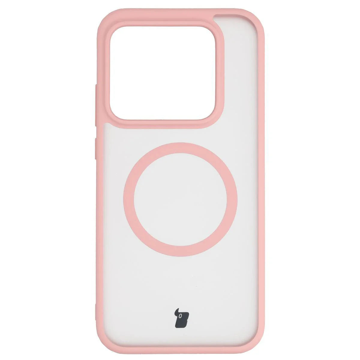Handyhülle mit Magnetring für Realme GT 8 Pro, Bizon Case MatteO, Getönt-Hellrosa
