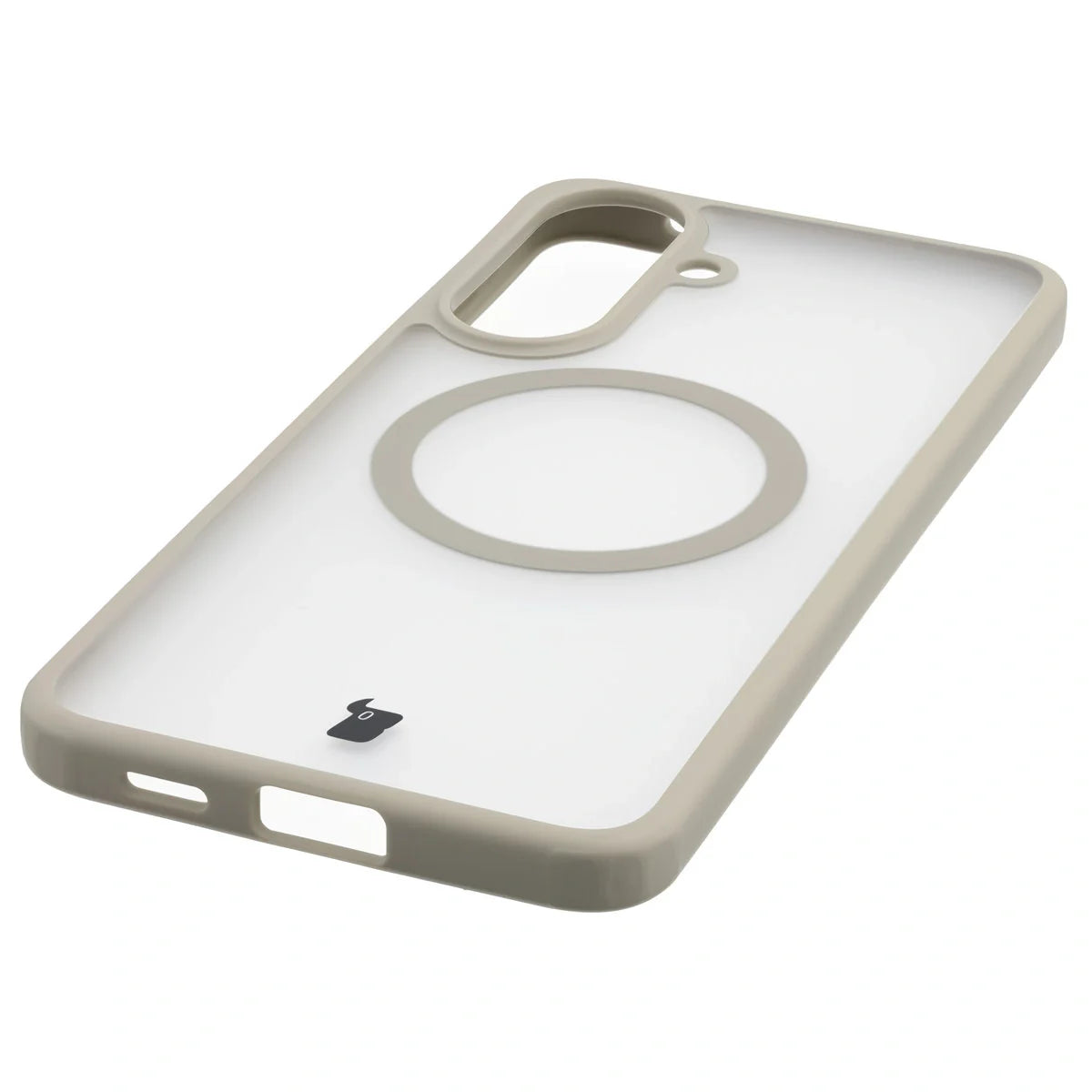 Handyhülle mit Magnetring für Galaxy A57 5G, Bizon Case MatteO, Getönt-Beige