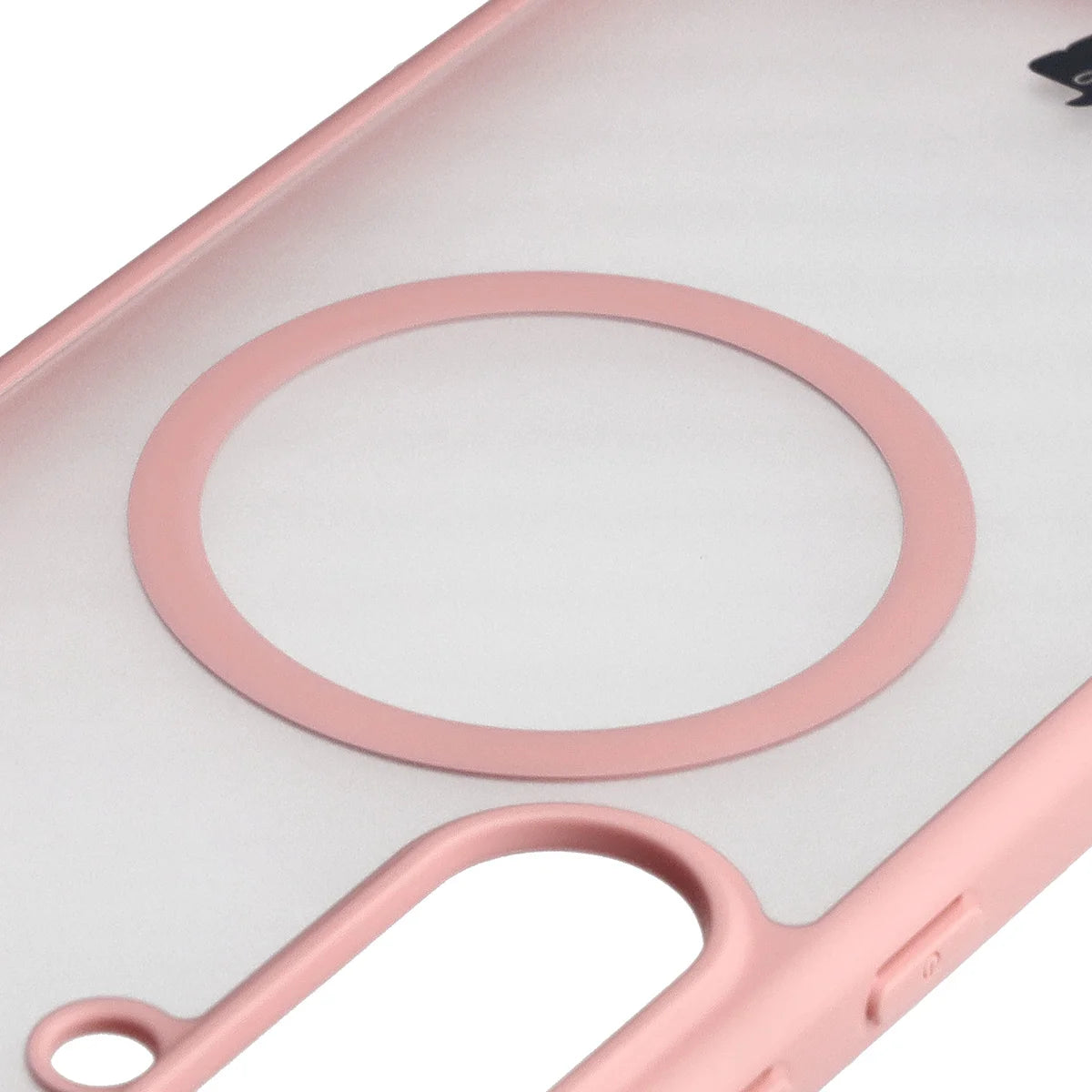 Handyhülle mit Magnetring für Galaxy S26 FE / S25 FE, Bizon Case MatteO, Getönt-Hellrosa (3/7)