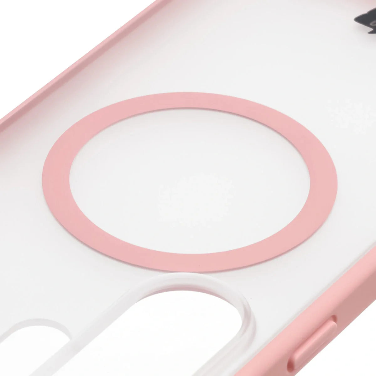 Handyhülle mit Magnetring für Galaxy S26 Ultra, Bizon Case MatteO, Getönt-Hellrosa