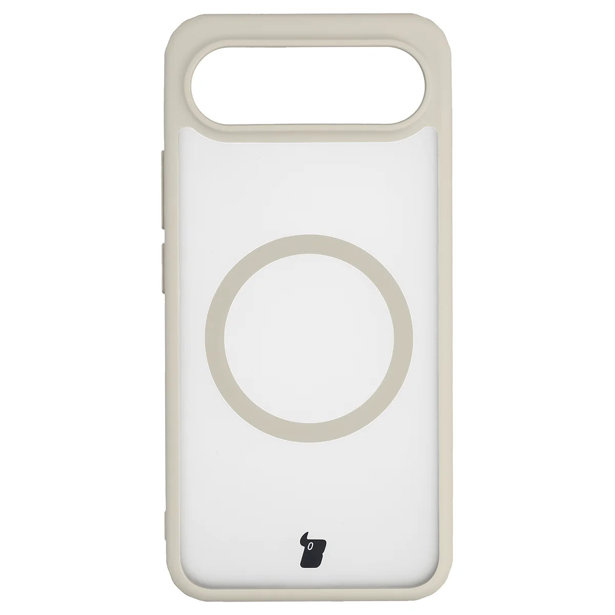 Handyhülle mit Magnetring für Vivo X300 FE, Bizon Case MatteO, Getönt-Beige