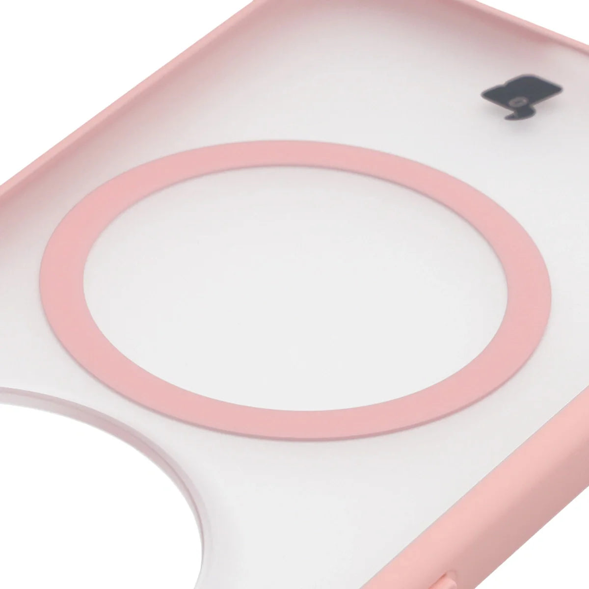 Handyhülle mit Magnetring für Vivo X300, Bizon Case MatteO, Getönt-Hellrosa