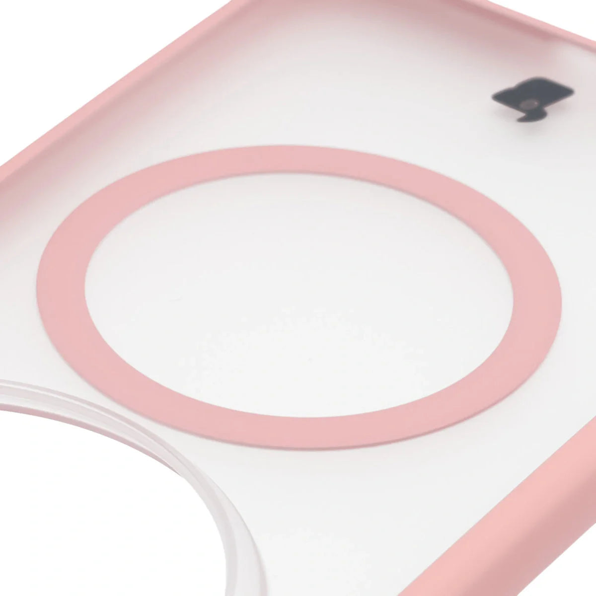 Handyhülle mit Magnetring für Vivo X300 Pro, Bizon Case MatteO, Getönt-Hellrosa