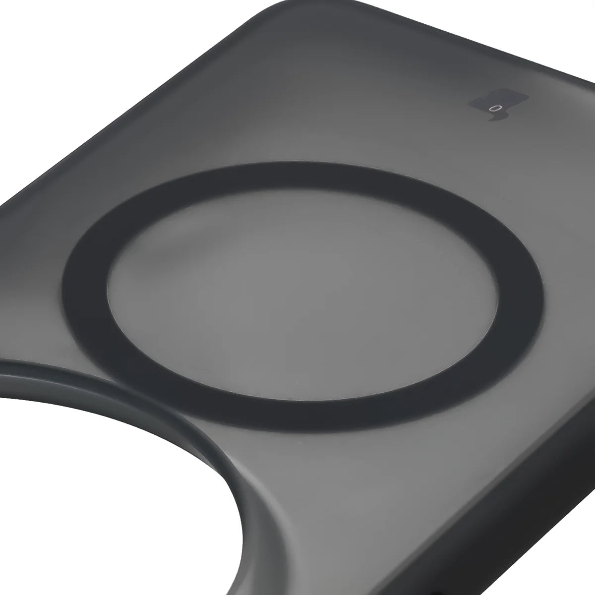 Handyhülle mit Magnetring für Vivo X300 Ultra, Bizon Case MatteO, Getönt-Schwarz