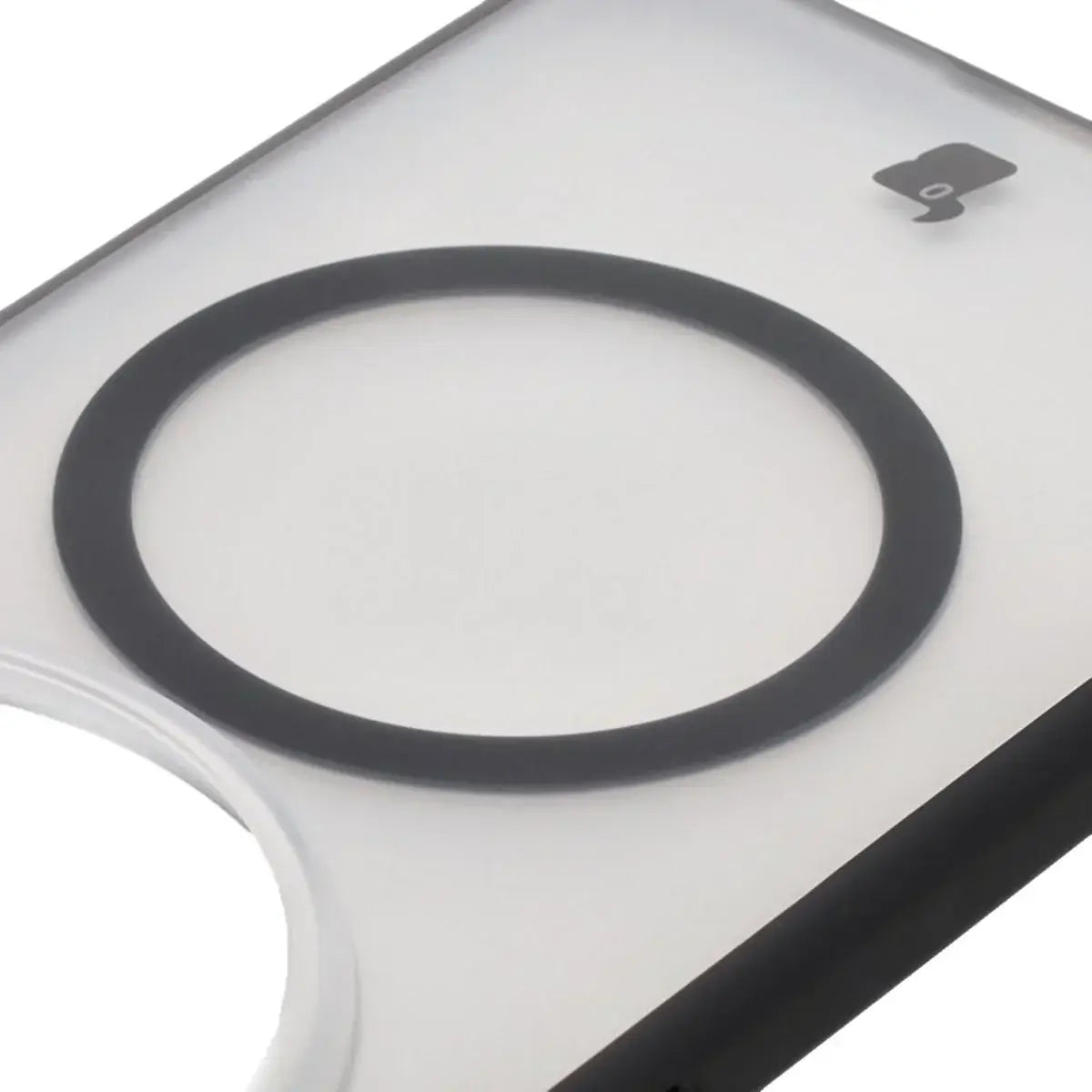 Handyhülle mit Magnetring für Xiaomi 15 Ultra, Bizon Case MatteO, Getönt-Schwarz