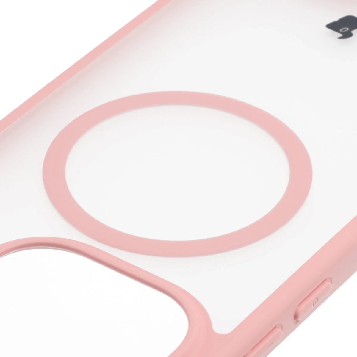 Handyhülle mit Magnetring für Xiaomi 15T Pro, Bizon Case MatteO, Getönt-Hellrosa