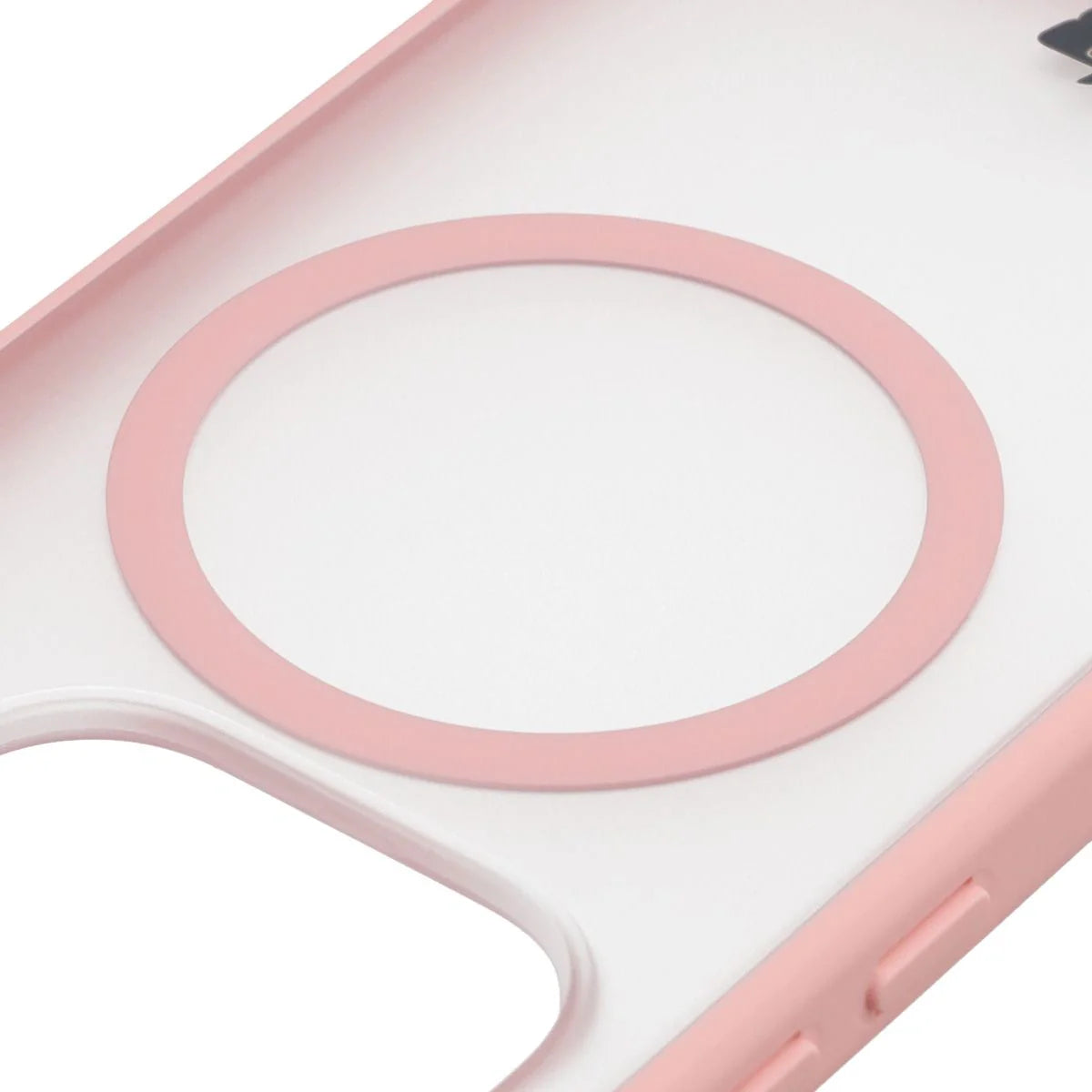 Handyhülle mit Magnetring für Xiaomi 17, Bizon Case MatteO, Getönt-Hellrosa