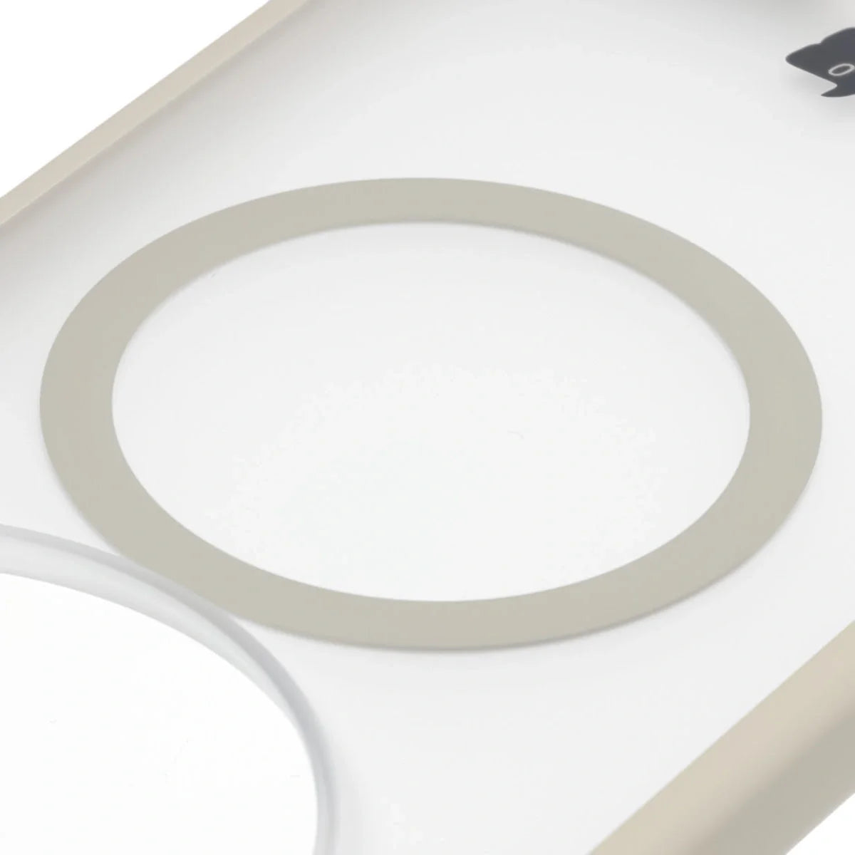 Handyhülle mit Magnetring für Xiaomi 17 Ultra, Bizon Case MatteO, Getönt-Beige