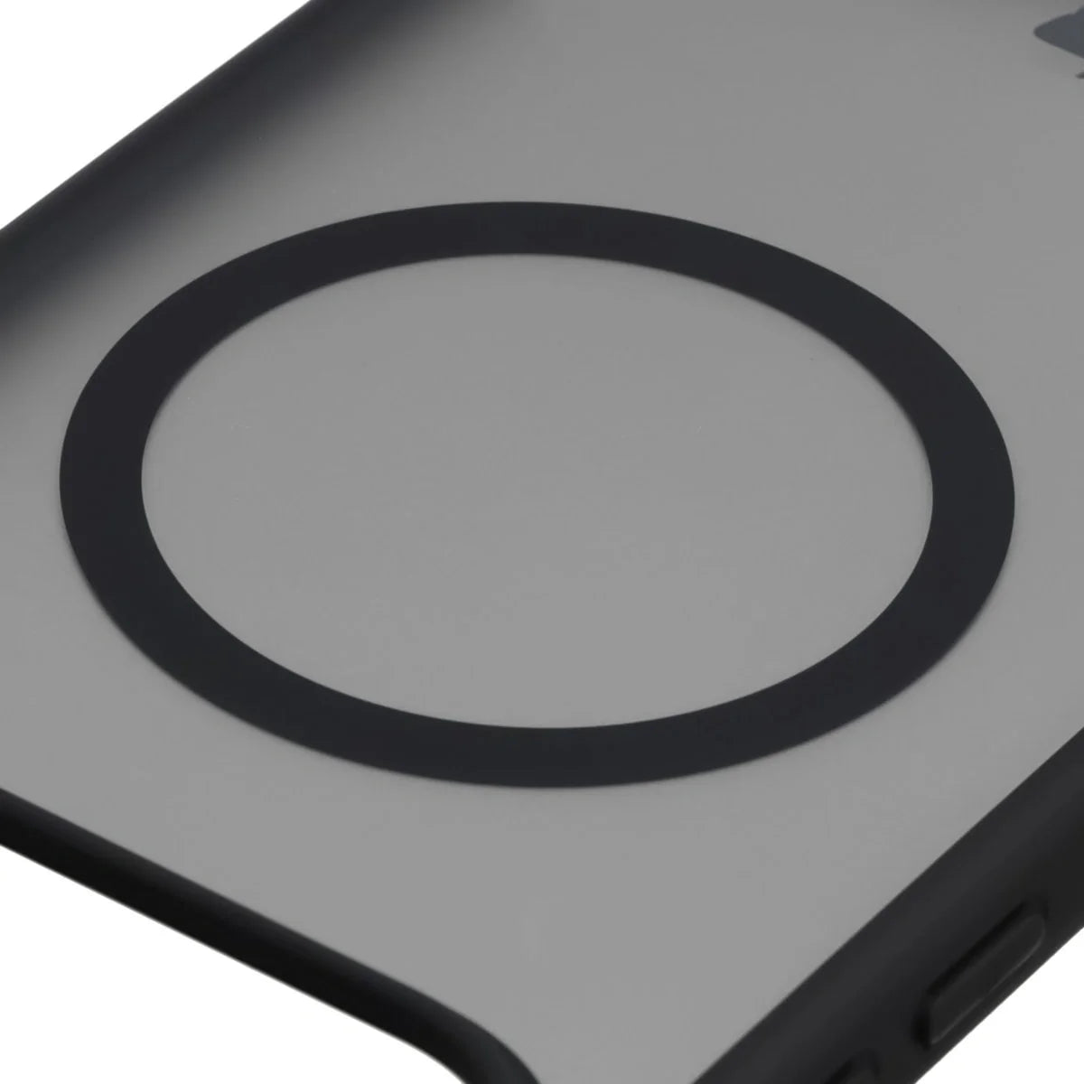 Handyhülle mit Magnetring für Xiaomi POCO F8 Ultra, Bizon Case MatteO, Getönt-Schwarz