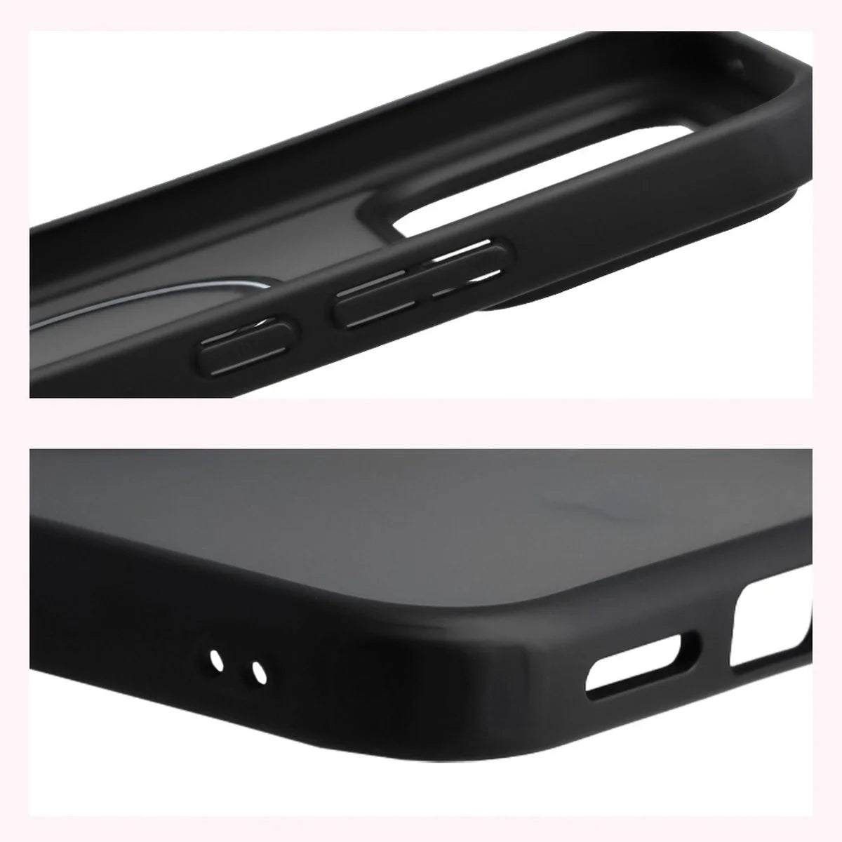 Handyhülle mit Magnetring für Xiaomi POCO F8 Ultra, Bizon Case MatteO, Getönt-Schwarz