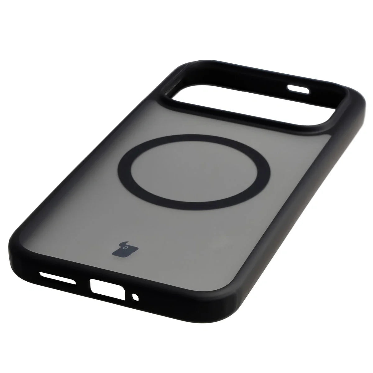 Handyhülle mit Magnetring für Xiaomi POCO F8 Ultra, Bizon Case MatteO, Getönt-Schwarz