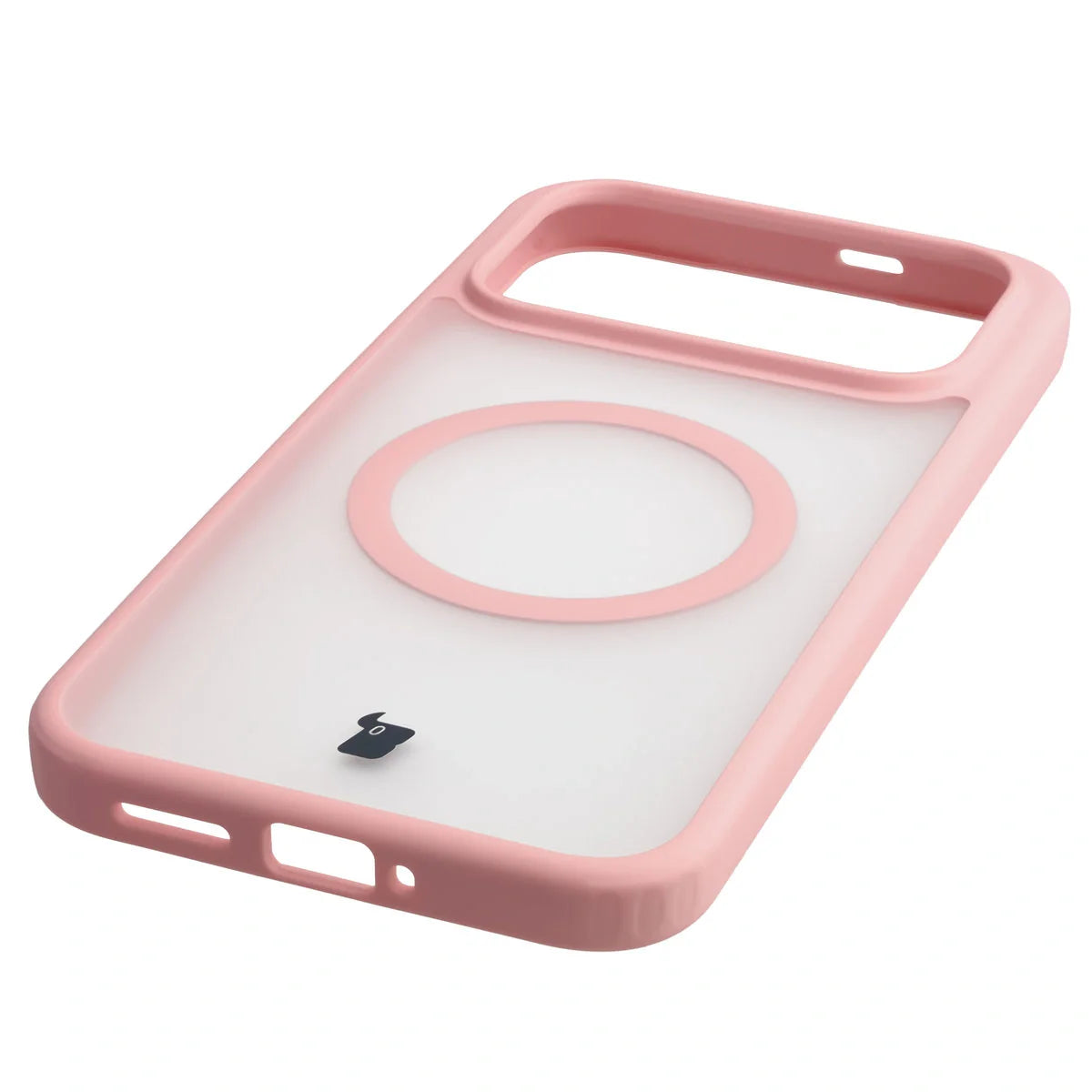 Handyhülle mit Magnetring für Xiaomi POCO F8 Ultra, Bizon Case MatteO, Getönt-Hellrosa