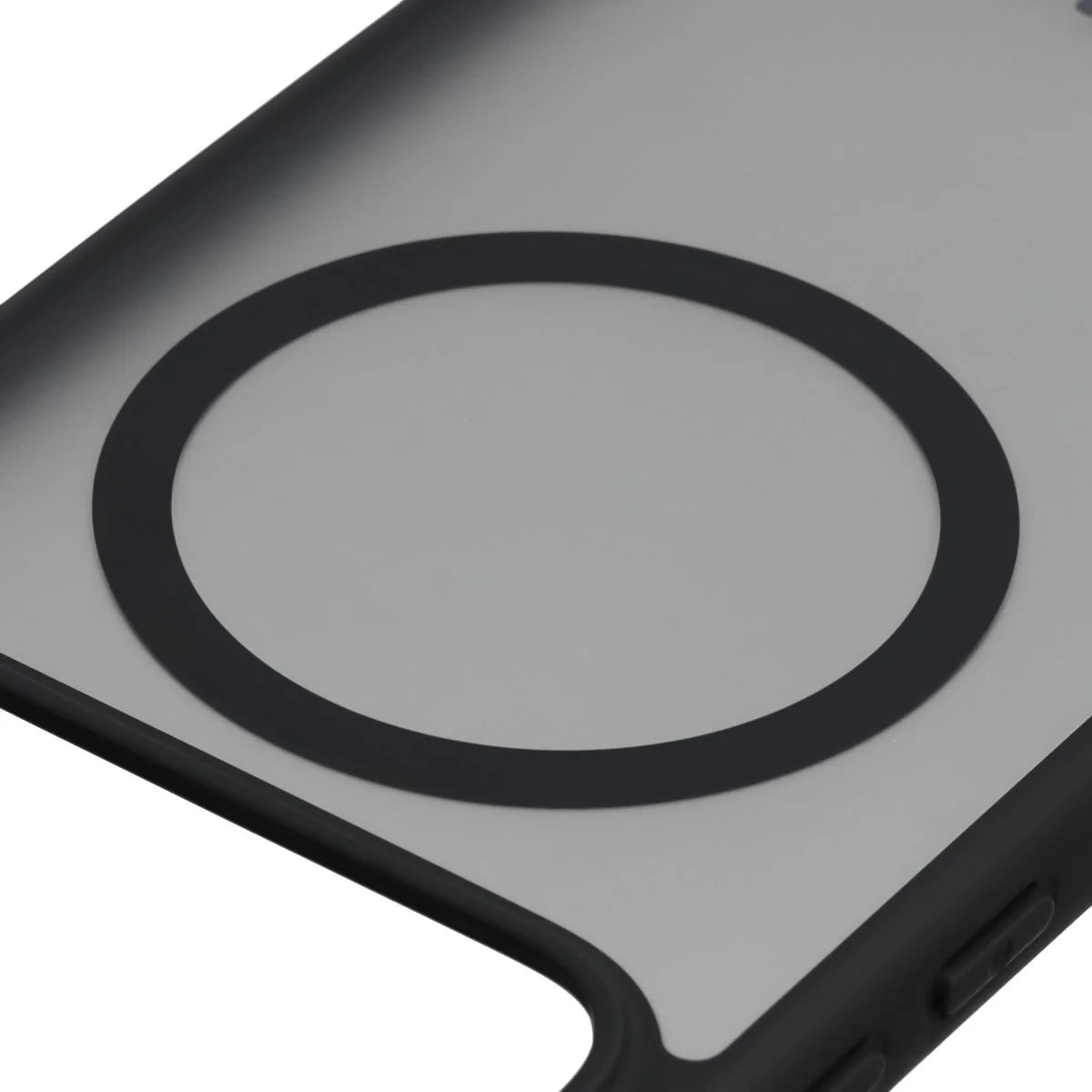 Handyhülle mit Magnetring für Xiaomi POCO F9 Pro, Bizon Case MatteO, Getönt-Schwarz (3/7)