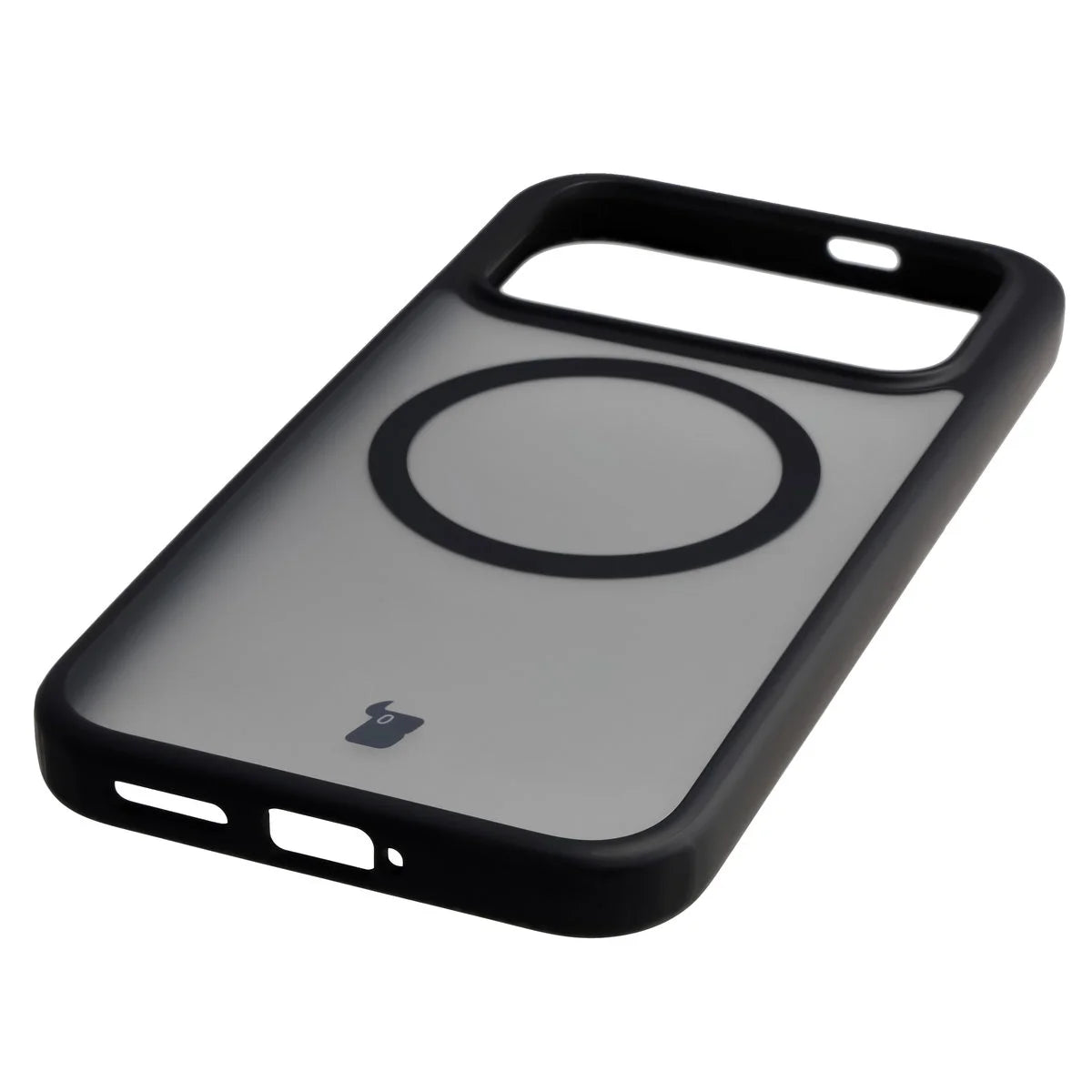 Handyhülle mit Magnetring für Xiaomi POCO F9 Pro, Bizon Case MatteO, Getönt-Schwarz (6/7)