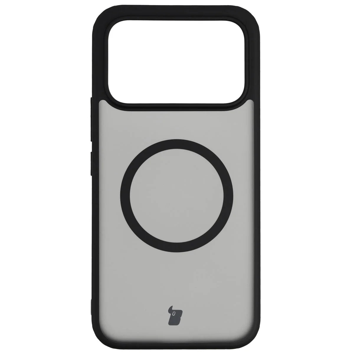 Handyhülle mit Magnetring für Xiaomi POCO F9 Ultra, Bizon Case MatteO, Getönt-Schwarz (2/7)