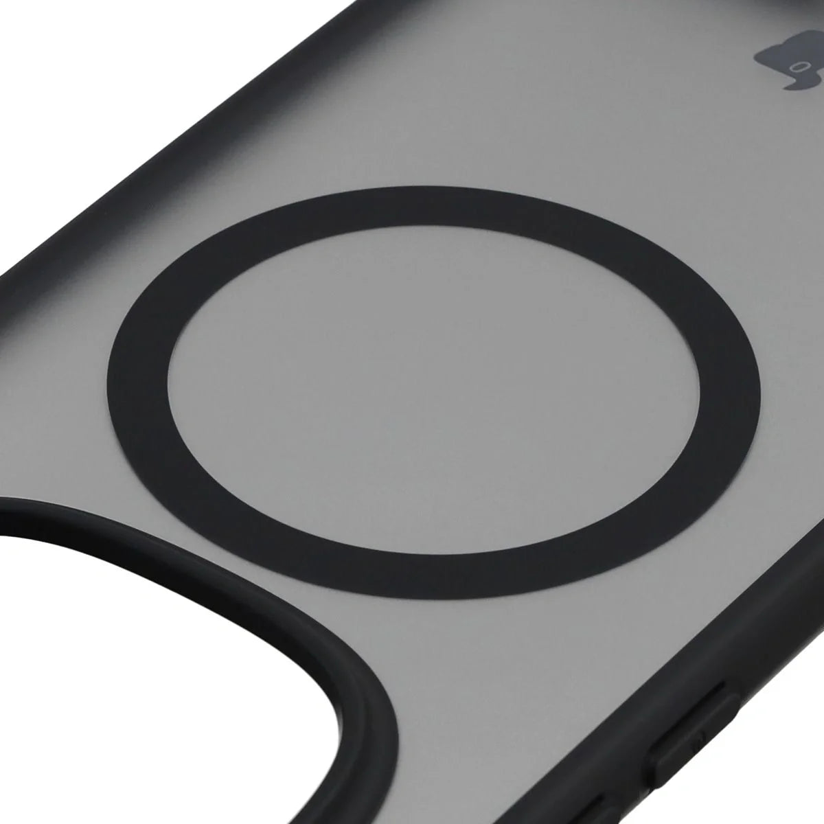 Handyhülle mit Magnetring für Xiaomi Redmi Note 15 4G / 5G / POCO M8 5G, Bizon Case MatteO, Getönt-Schwarz
