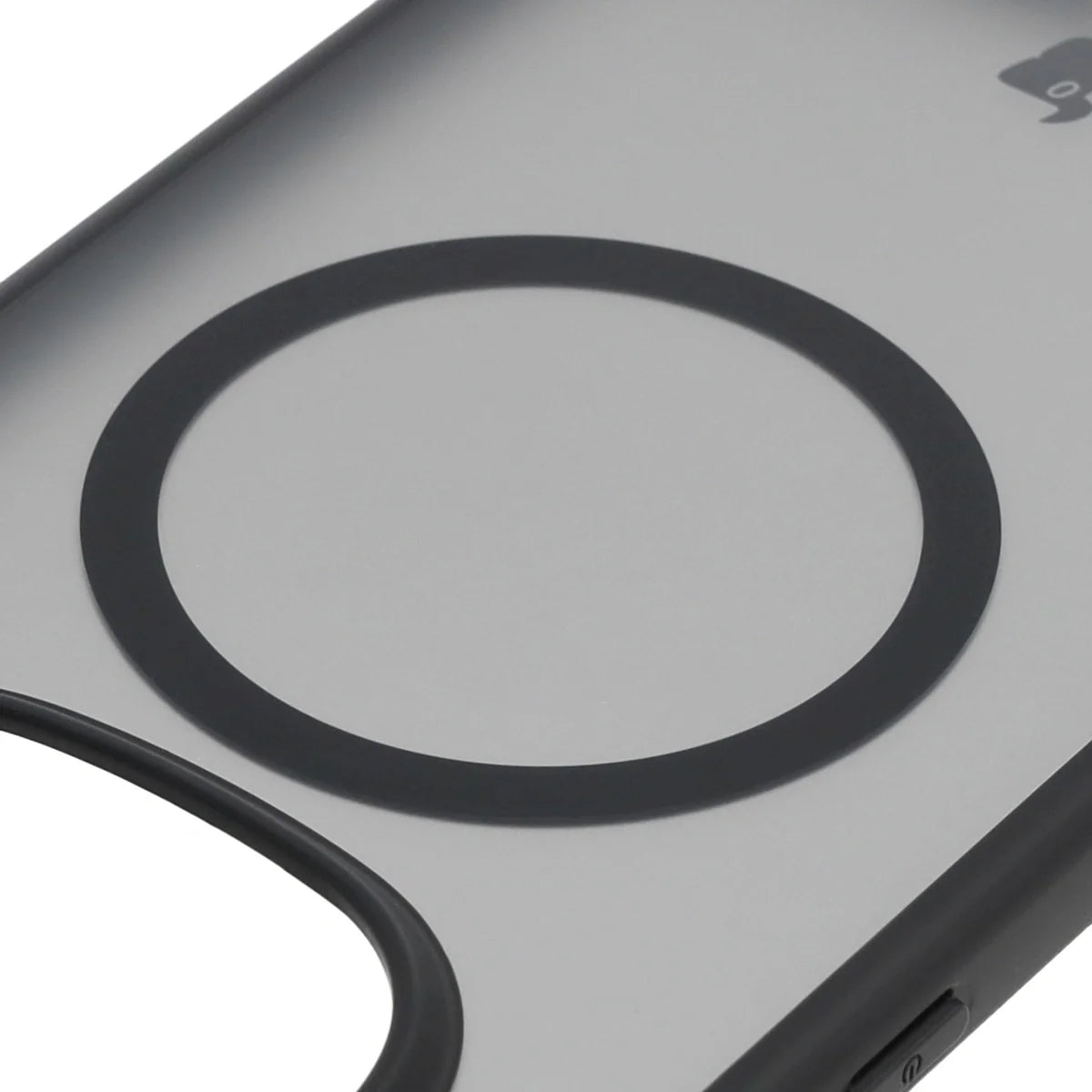 Handyhülle mit Magnetring für Xiaomi Redmi Note 15 Pro Plus 5G / Poco M8 Pro, Bizon Case MatteO, Getönt-Schwarz