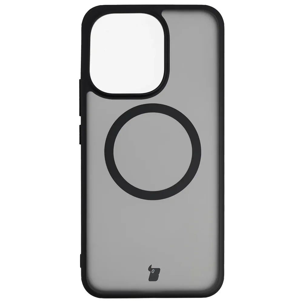 Handyhülle mit Magnetring für Xiaomi Redmi Note 17 4G/5G, Bizon Case MatteO, Getönt-Schwarz (2/7)