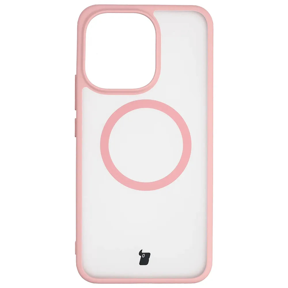 Handyhülle mit Magnetring für Xiaomi Redmi Note 17 4G/5G, Bizon Case MatteO, Getönt-Hellrosa (2/7)