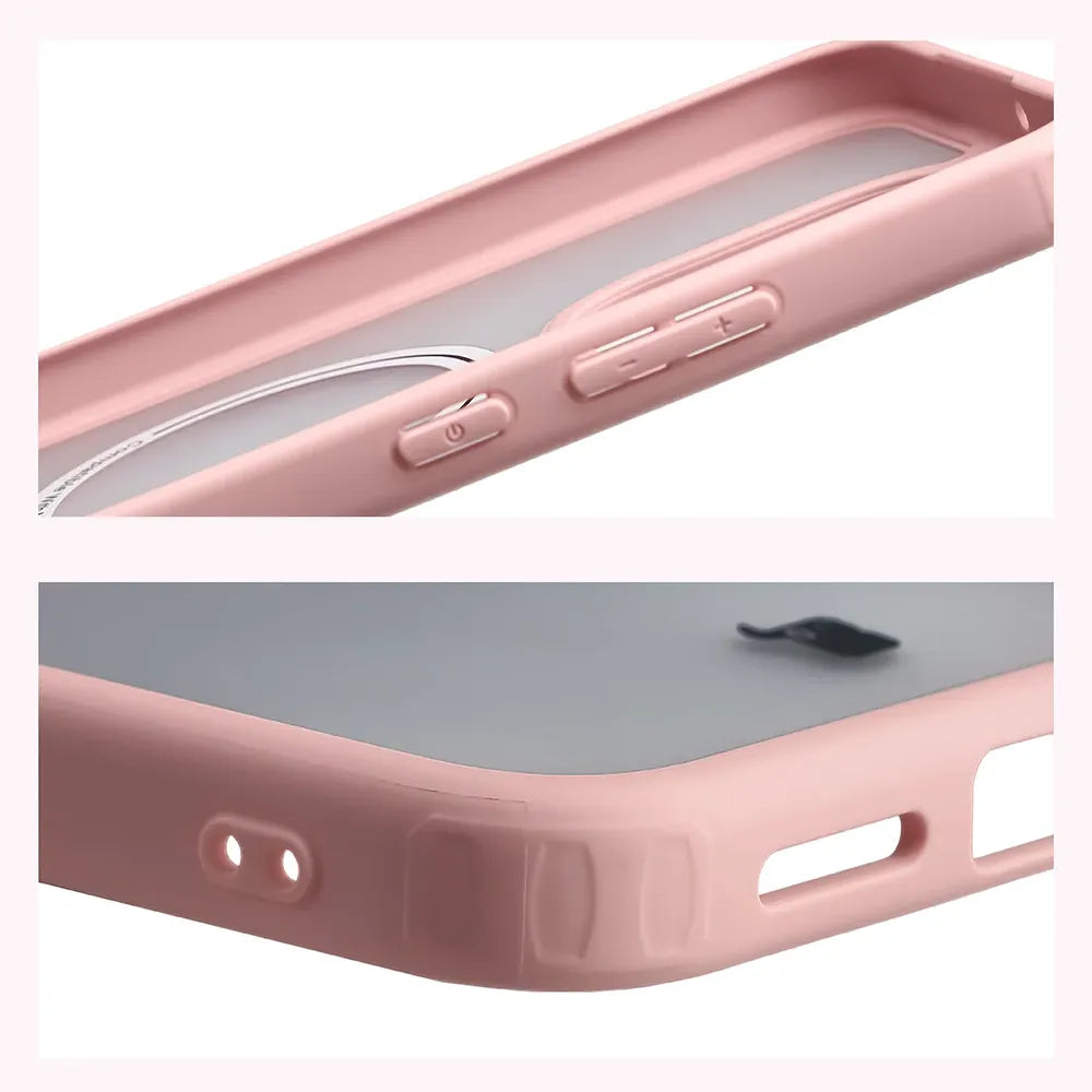 Handyhülle mit Magnetring für Xiaomi Redmi Note 17 Pro 5G, Bizon Case MatteO, Getönt-Hellrosa (5/7)