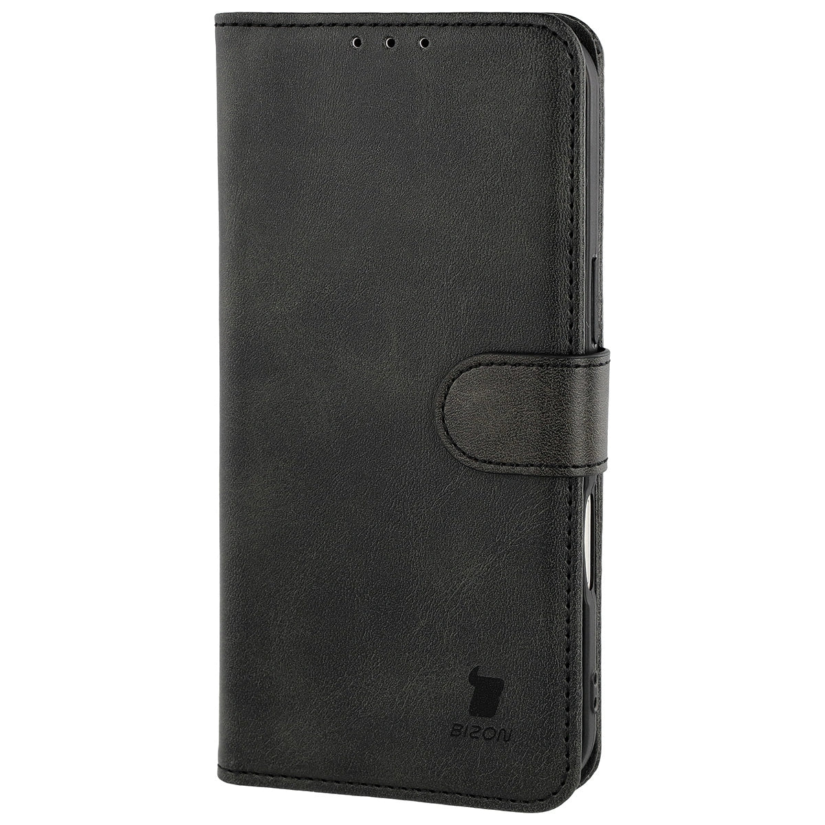 Handyhülle mit Klappe für iPhone Air, Bizon Case Pocket, Schwarz