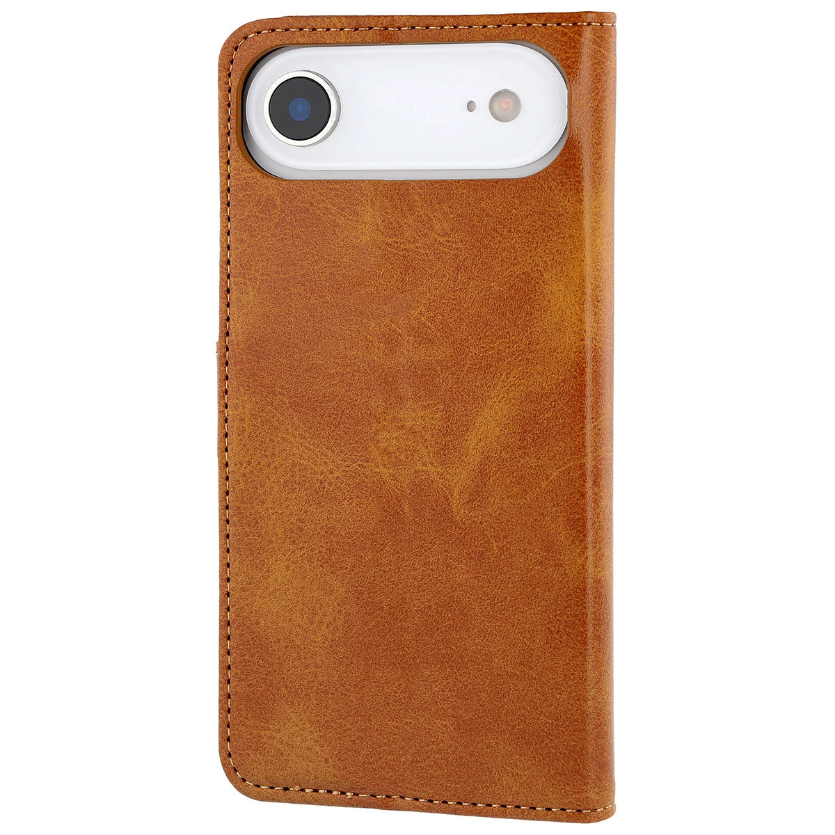 Handyhülle mit Klappe für iPhone Air, Bizon Case Pocket, Braun