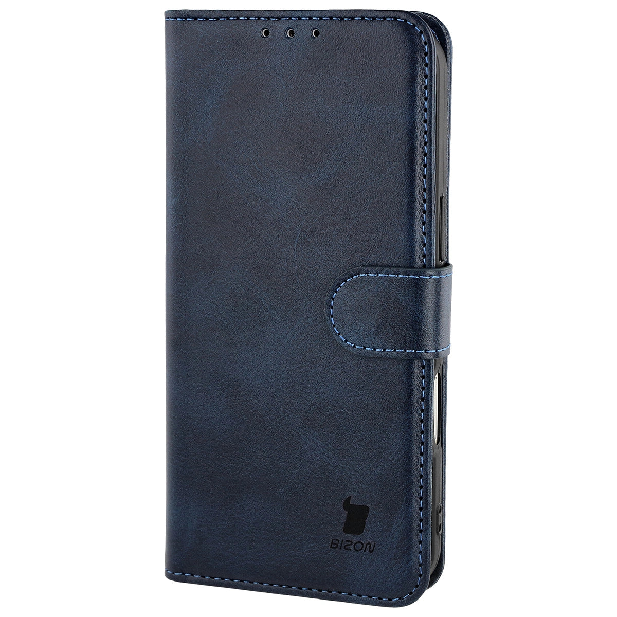 Handyhülle mit Klappe für iPhone Air, Bizon Case Pocket, Dunkelblau