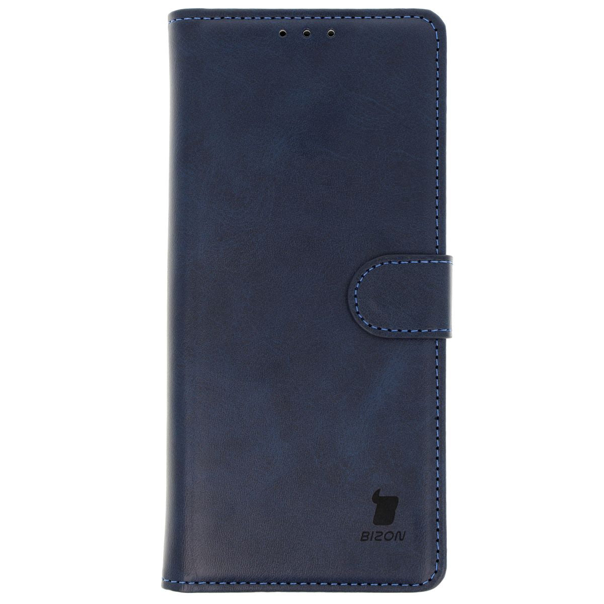 Handyhülle mit Klappe für Asus Zenfone 11 Ultra, Bizon Case Pocket, Dunkelblau
