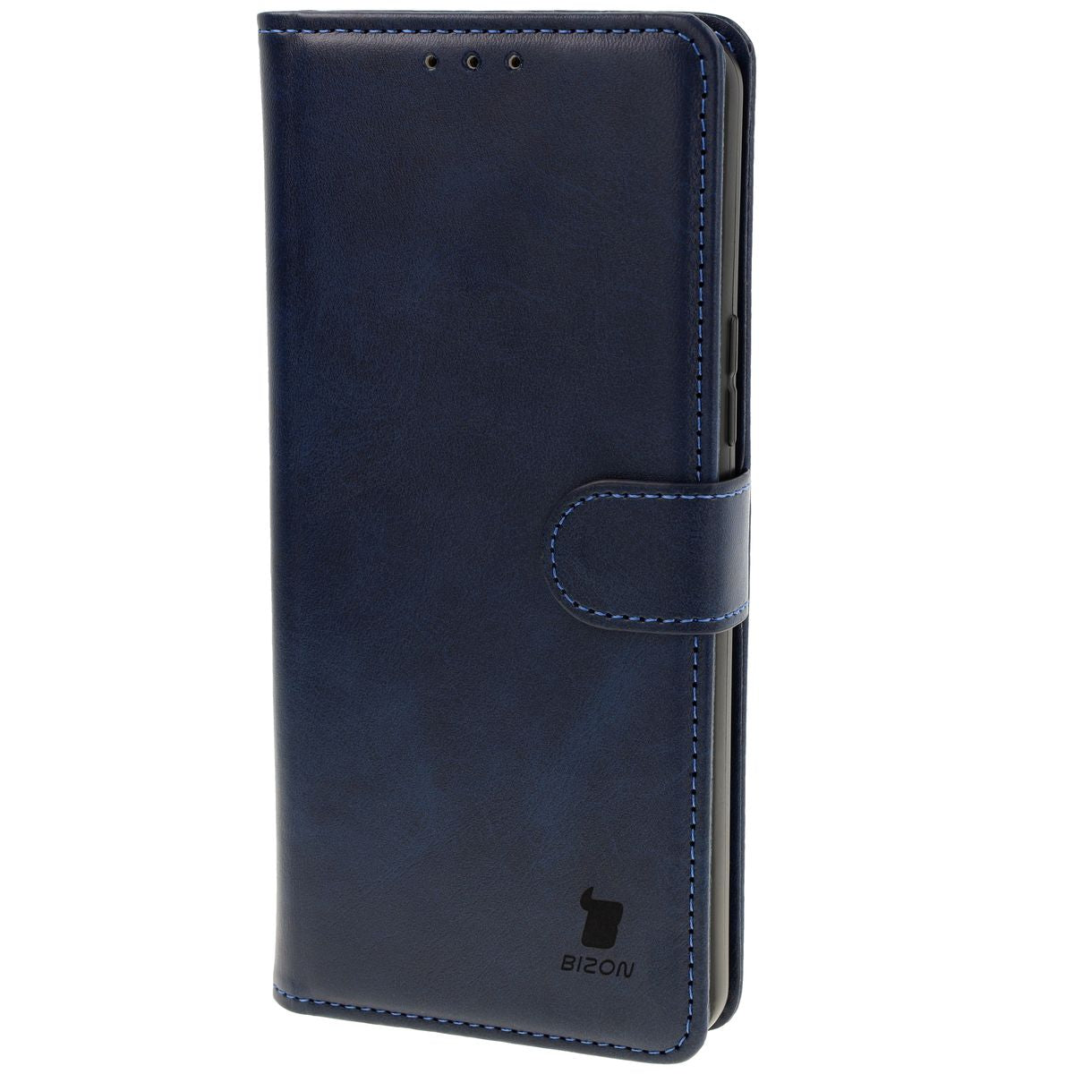 Handyhülle mit Klappe für Asus Zenfone 11 Ultra, Bizon Case Pocket, Dunkelblau