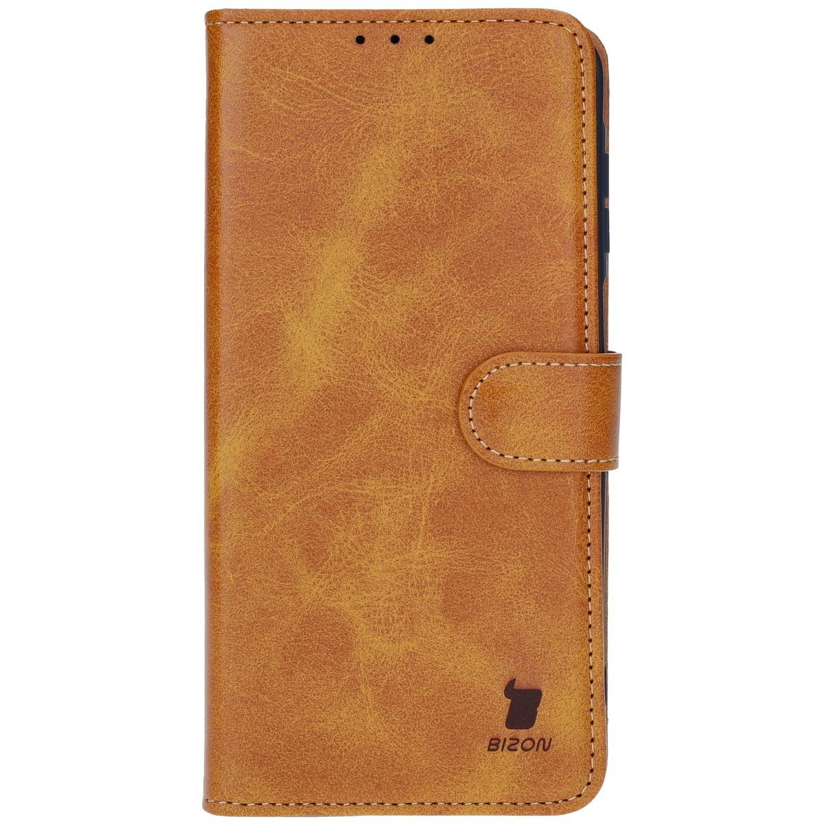 Handyhülle mit Klappe für Galaxy A16 4G/5G, Bizon Case Pocket, Braun