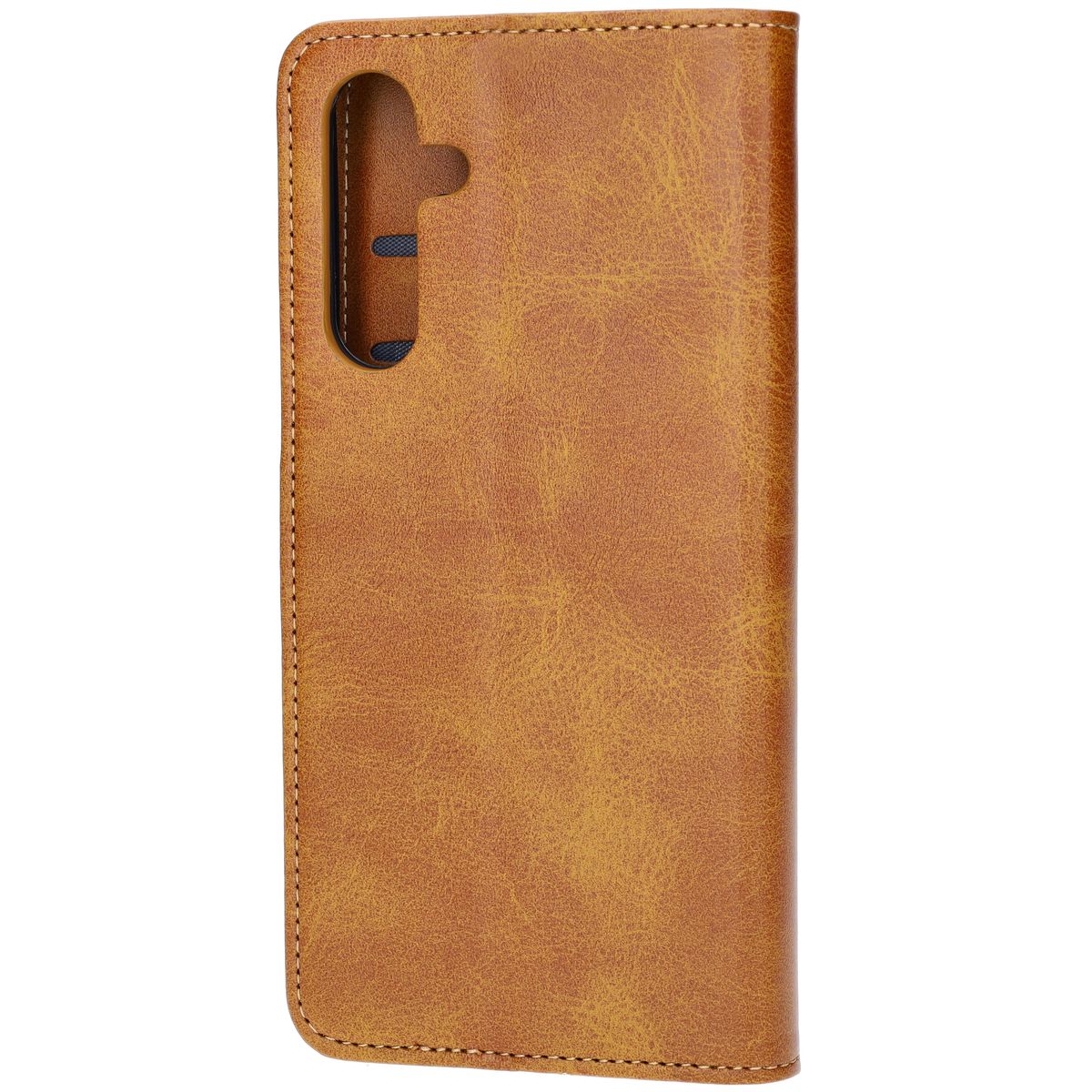 Handyhülle mit Klappe für Galaxy A16 4G/5G, Bizon Case Pocket, Braun