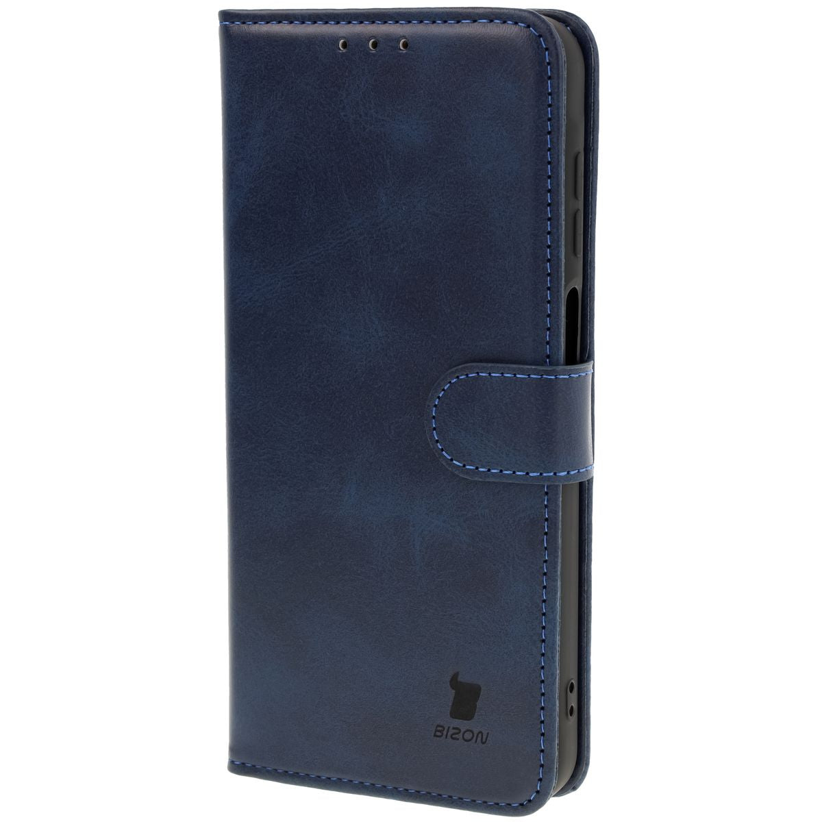 Handyhülle mit Klappe für Galaxy A26 5G, Bizon Case Pocket, Dunkelblau