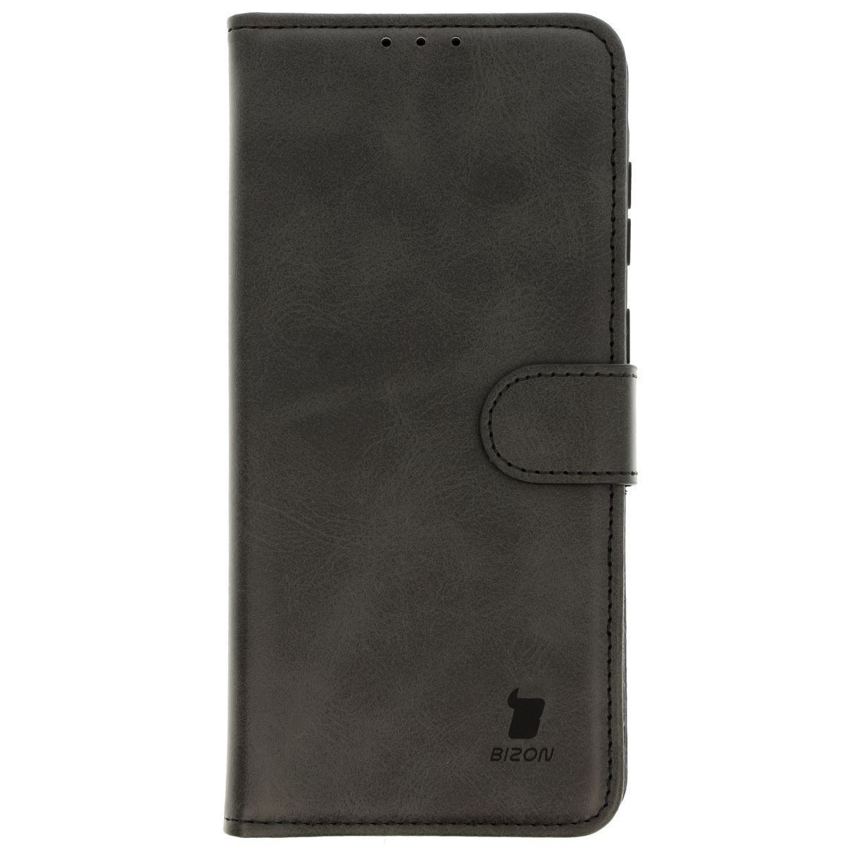 Handyhülle mit Klappe für Galaxy A56 5G, Bizon Case Pocket, Schwarz